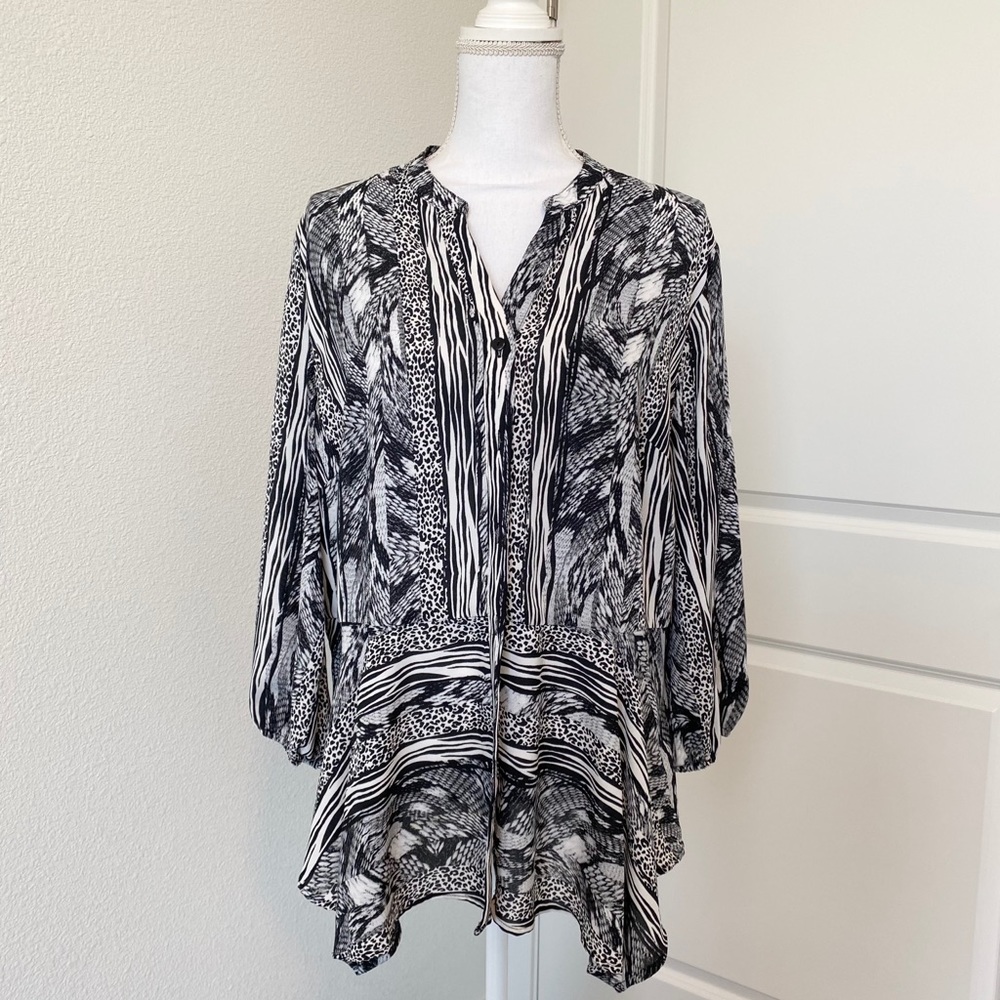 Style & Co. Women’s Top | Black and White